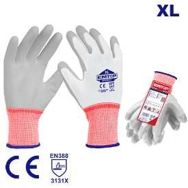 قفازات بيضاء XL